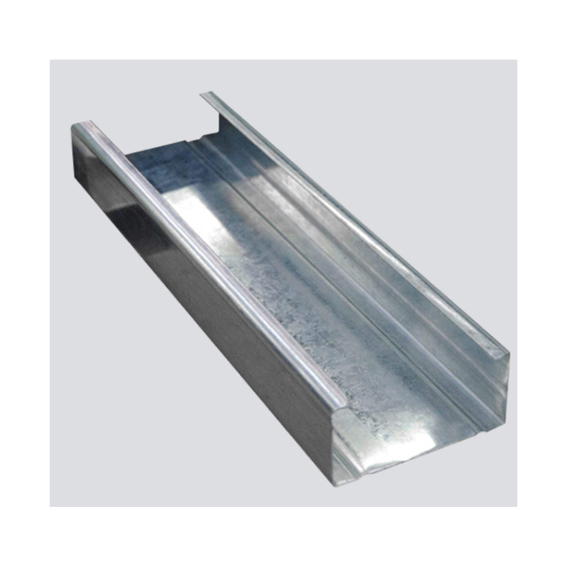 Custom Length C-Shaped Steel Mezzanine Floor Decking Support Beam Industrial Use Welding Processing Service for Cutting Sheets