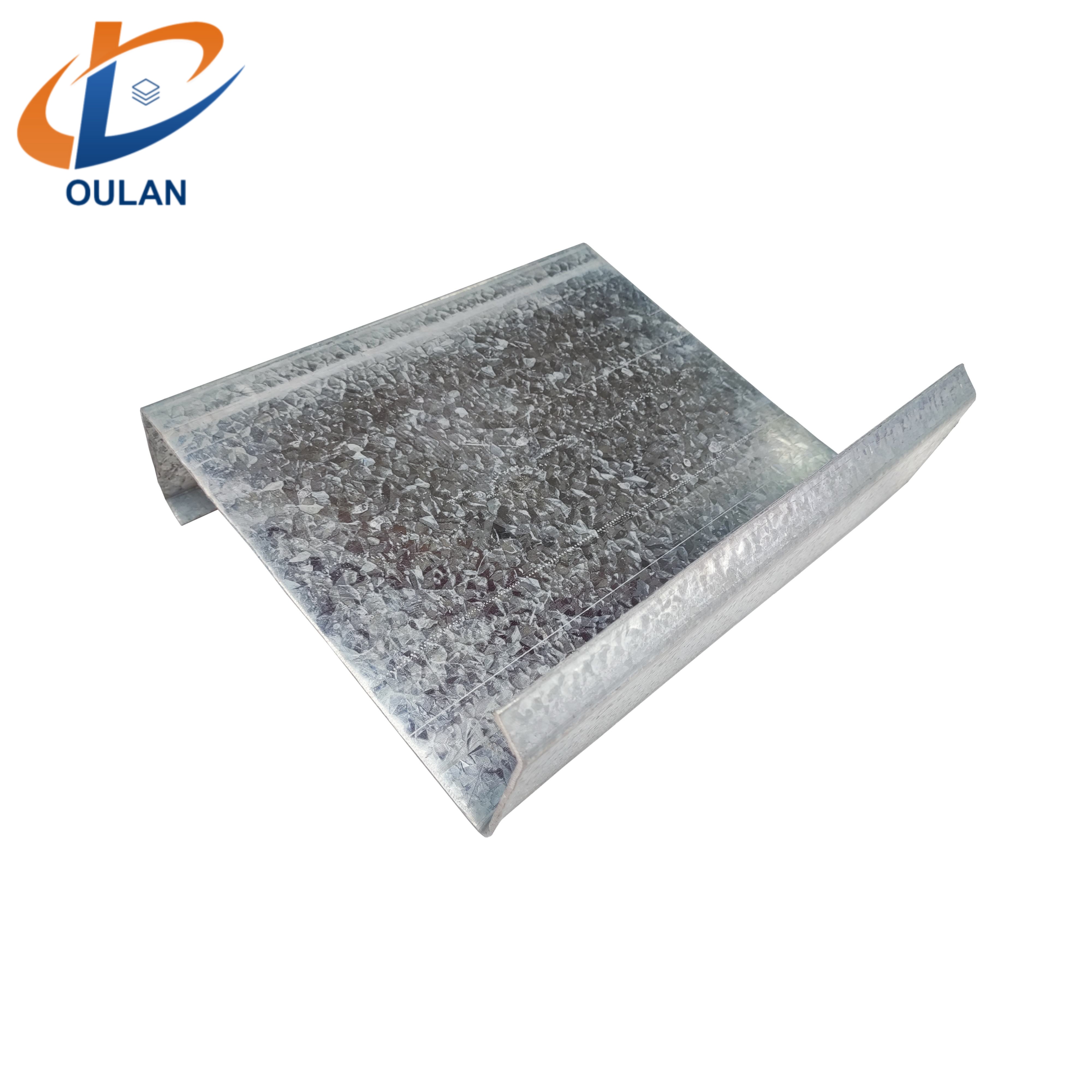 Highway Sound Barrier Support S275JR A569 SPHC Specification 160x80x5mm Z Steel