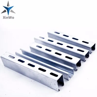 Cheap Wholesale Price Galvanized Channel Steel Profile Galvanized C Channel Steel 41*41mm