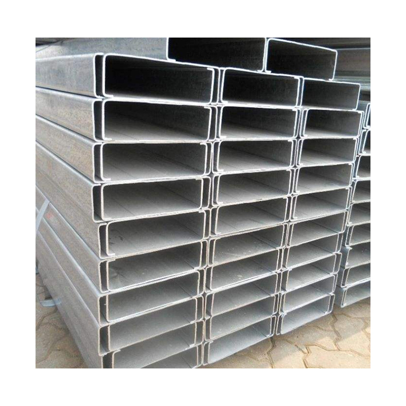 High Strength Q235B Q345B EN10025 S235JR Structural Channel Purlin Galvanized C-Shaped Steel Coil Cutting Included SASO