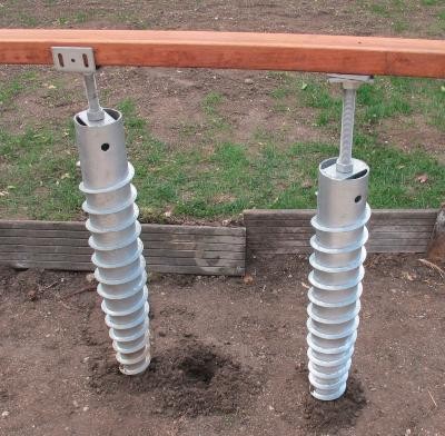 China Factory's Good Selling Solar Ground Screws Easy Install Anchor Pile for Solar Ground Mounting System