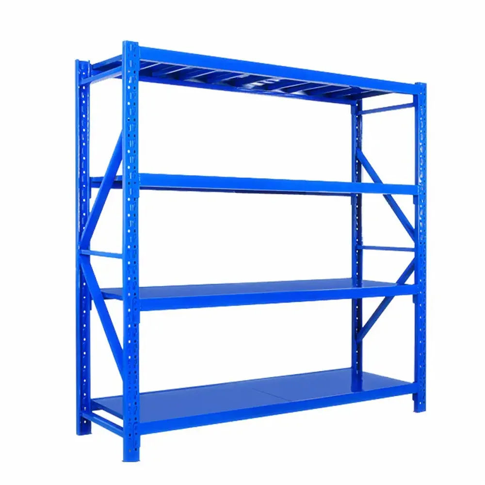 Lightweight 4-Layer Adjustable Metal Steel Pallet Racking Powder Coated Warehouse Rack Add layer+Adjustable+150 kg