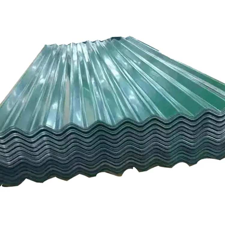 Factory Supply PPGI/PPGL Corrugated Prepainted Galvanized Steel Prefab House Color Coated Zinc Galvanized Roofing Tile Best