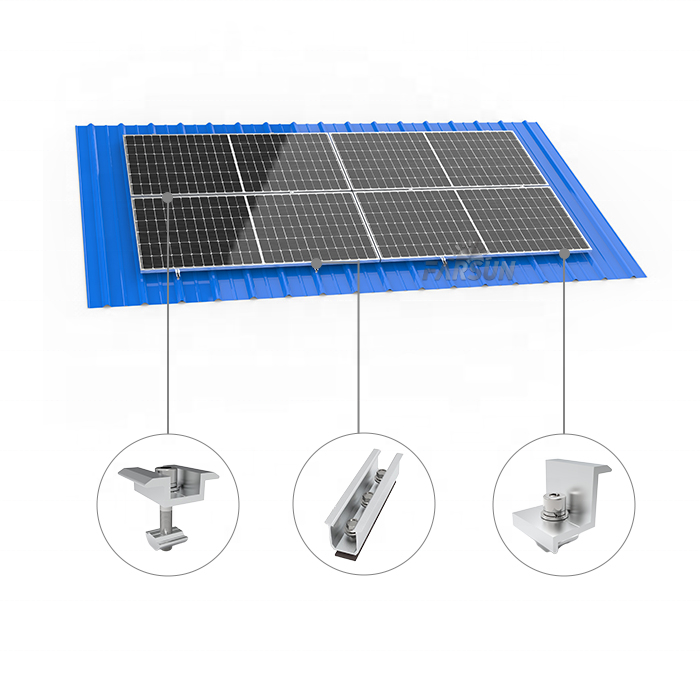 FarSun Mini Solar Mounted Aluminum Short Rail PV Racking