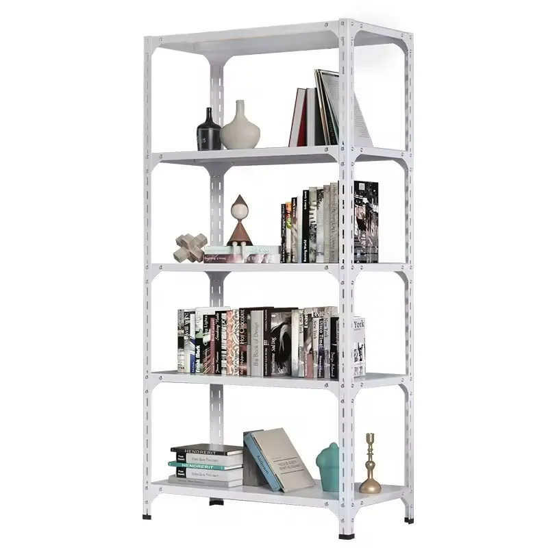 5-Layer Metal Steel Warehouse Racking for Unit Storage System in Garages Basements and Warehouses Add layer+1200mm+50kg