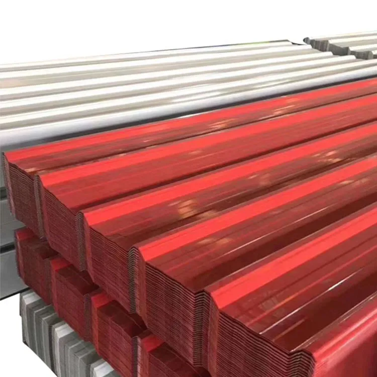 Manufacturer PPGI Galvanized Corrugated Iron Steel Color Coated 0.5mm Corrugated Roof Panel JIS Prepainted Corrugated Roof Panel