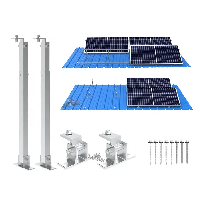 FarSun Solar Panel Stand Aluminum Adjustable Solar Panel Support Frame Solar Mounting Bracket