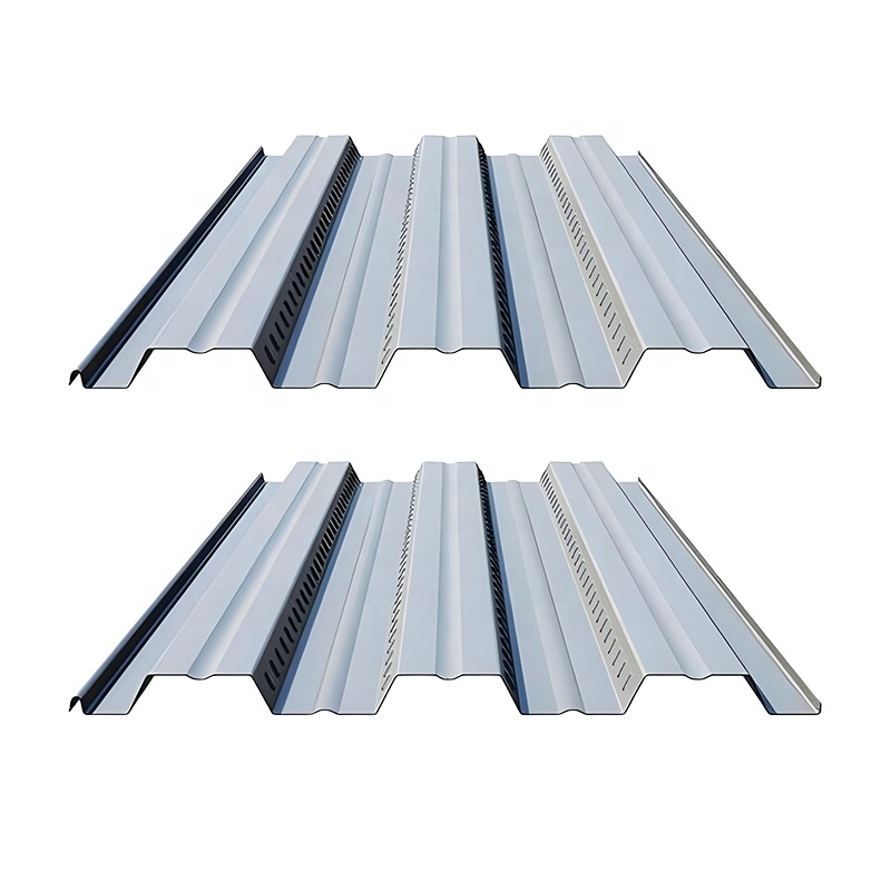 OEM ODM Durable Galvanized Corrugated Metal Floor Decking Sheets Water Resistant for Modern Warehouse Structural Frame Material