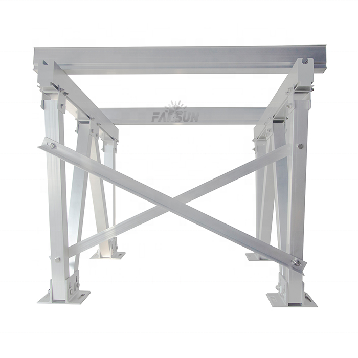 FarSun Panel Stand Mounting Structure System Aluminum Solar Support Rails