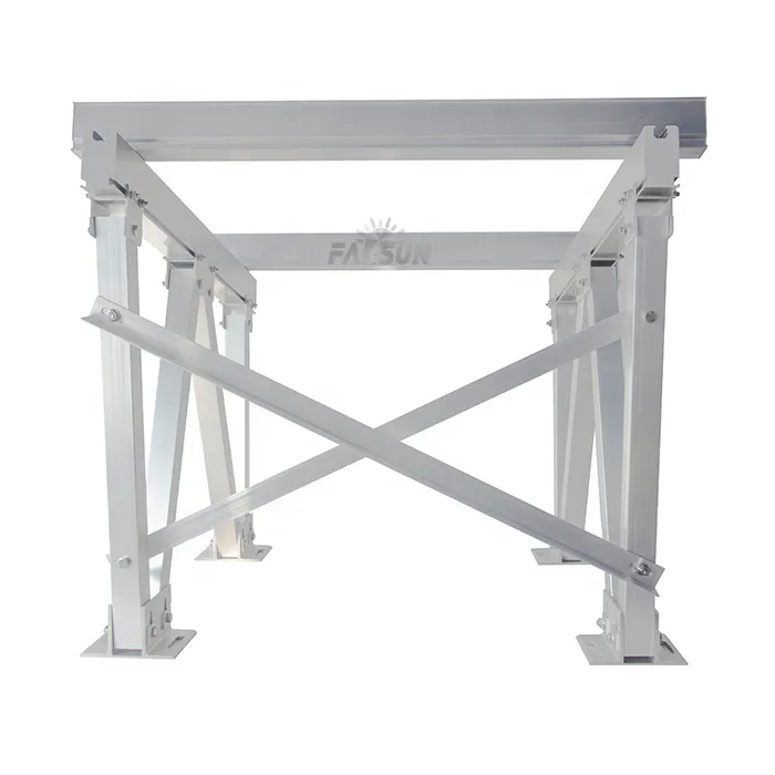 FarSun Panel Stand Mounting Structure System Aluminum Solar Support Rails