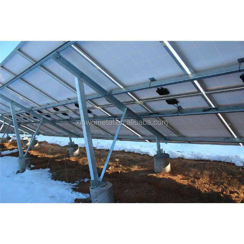 Hot Selling Galvanized Steel Solar PV Panel Mounting Bracket Angle Structure with Single-Side Bracket for Construction Use