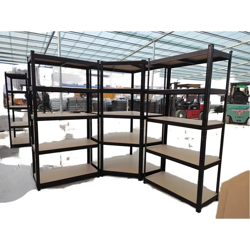 Bolt-free 5-Layer Steel Shelves Customized Color Stacking Racks and Garage Storage Units Add layer+1200mm+100kg