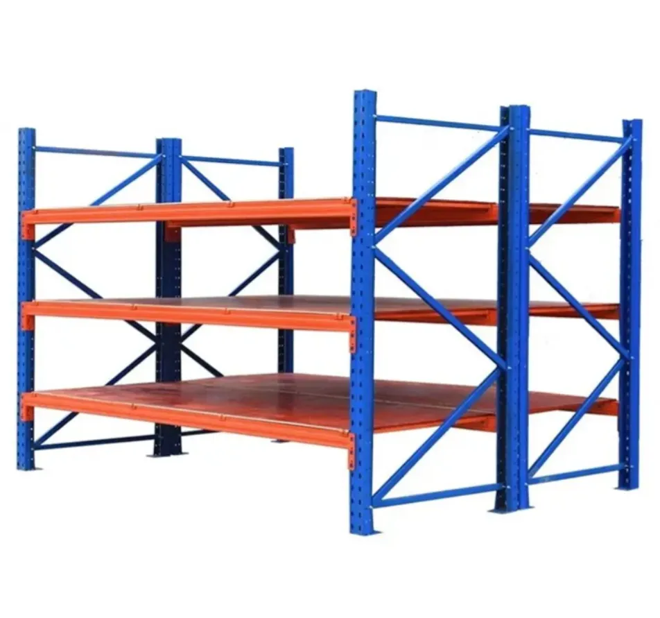 Heavy Duty Industrial Pallet Racking Systems Wholesale Pallet Rack Uprights Beams for Warehouse Racking