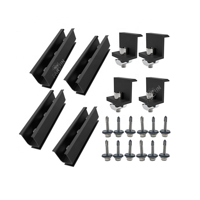 FarSun Aluminium Structure Roof System Racking Solar Mini Short Rails