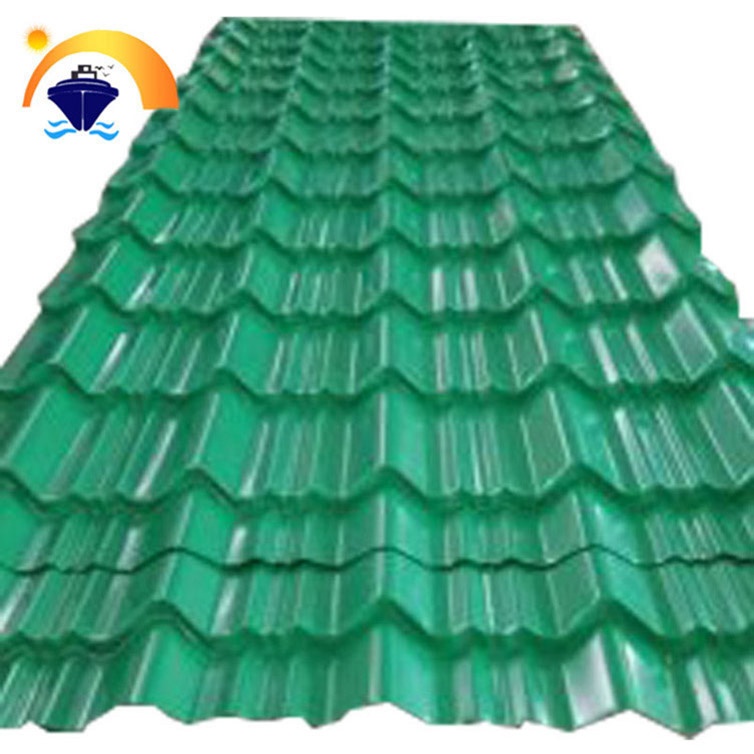 Prepainted Corrugated Galvanized Steel Sheet Colorful Coated ASTM Certified Services Include Cutting Welding Bending