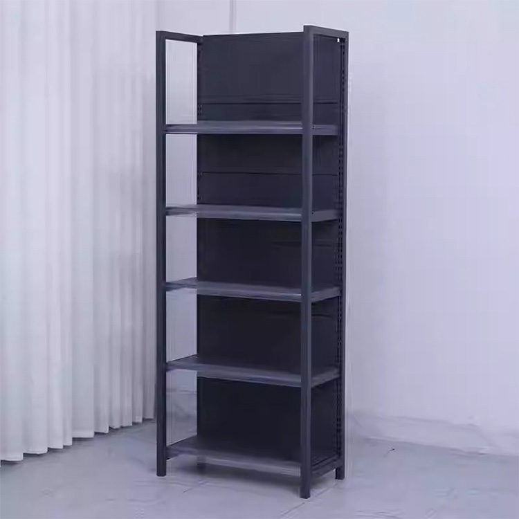 Customizable Size Metal Display Shelves for Pharmacies and Retail Stores Single-Sided Supermarket Rack