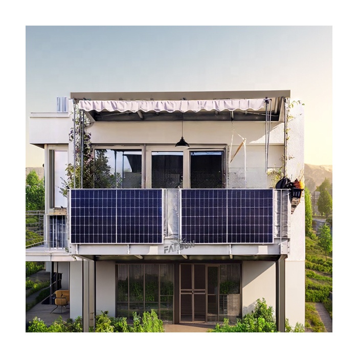 FarSun Eu Easy Installation Aluminum PV Mount Wall Adjustable Solar Fotovoltaico Balkon