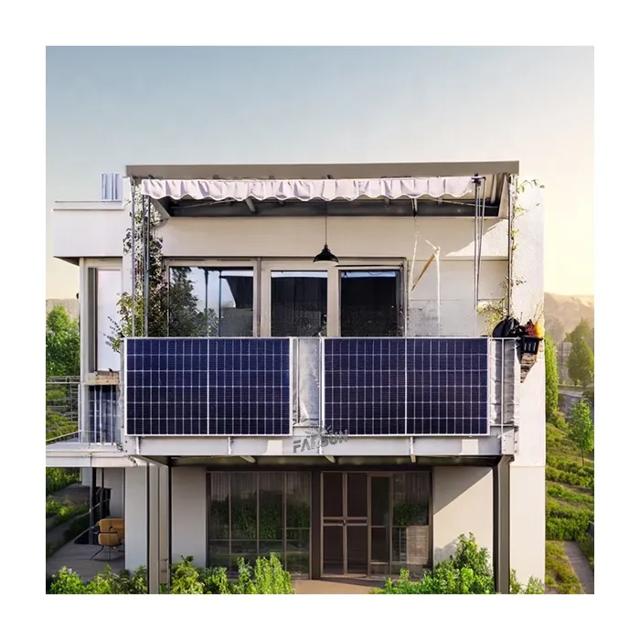 FarSun Eu Easy Installation Aluminum PV Mount Wall Adjustable Solar Fotovoltaico Balkon