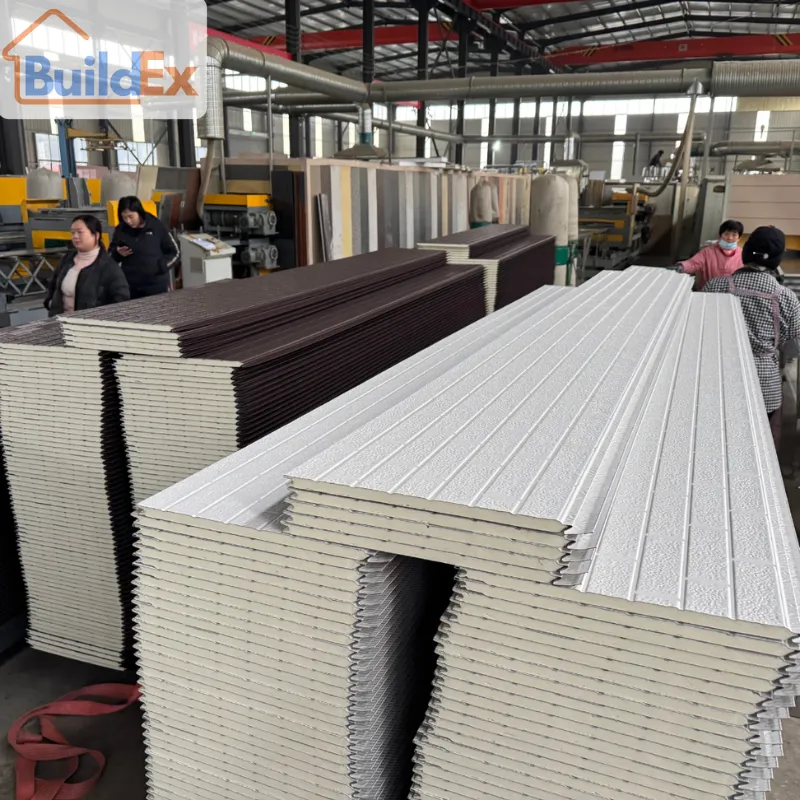 Hot Sale Prime Quality Metal Carved Polyurethane Wall Panel Siding Board Fireproof Insulated Cladding for Exterior