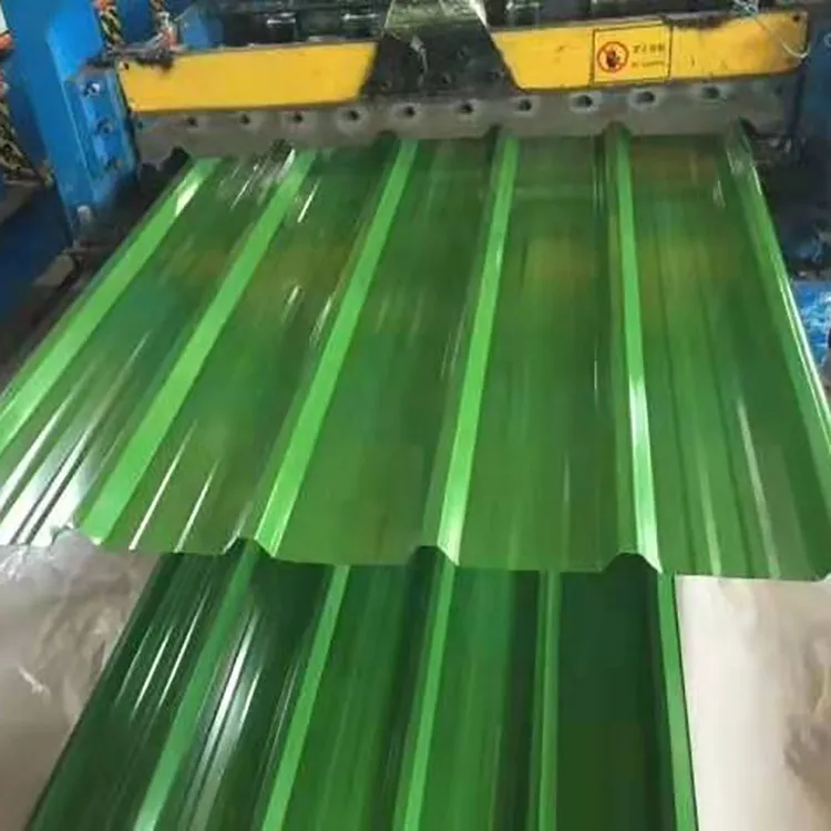 High Quality PPGI Corrugated Sheet Waterproof Anti-Rust Color Coated Roofing Sheet for Africa Export PVDF Coated Custom Color