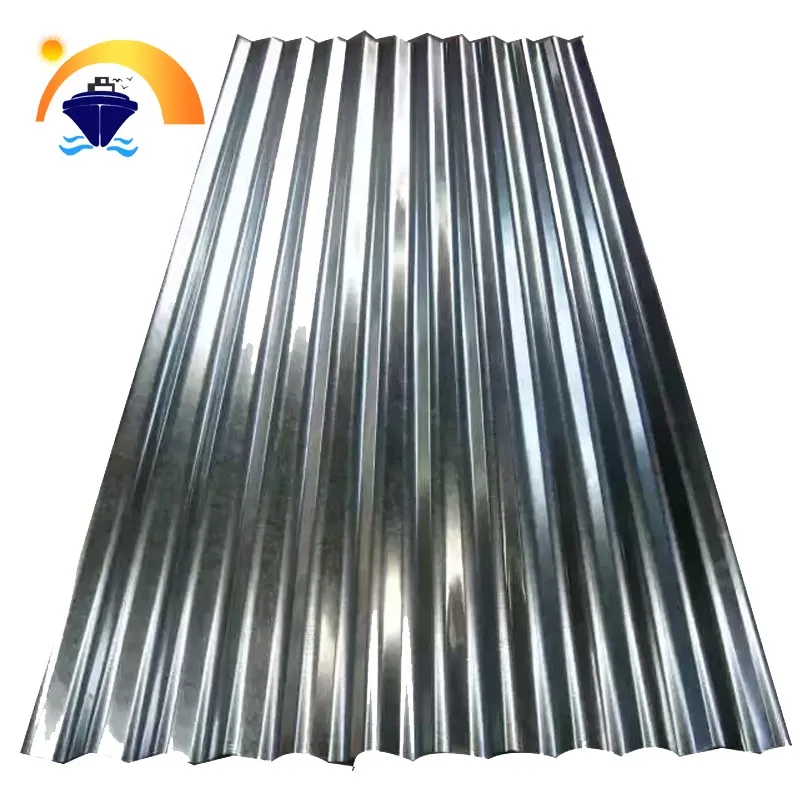 Galvanized Corrugated Roofing Sheet 0.6mm DX51D Z100 JIS ASTM BS Standard Construction Use with Cutting Welding Services