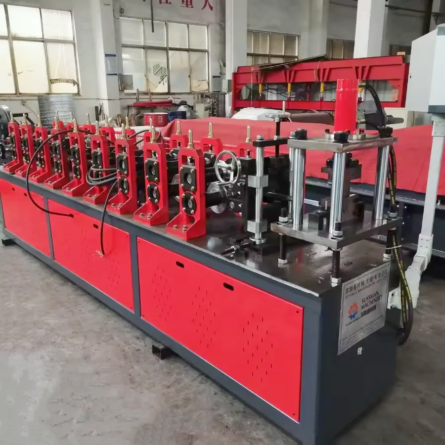 OEM Galvanized Steel V Shape Making Machine Mesh Deck Roll Forming Machine