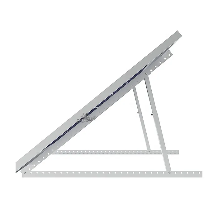 FarSun Aluminum Triangular Mounting Structure Solar Bracket Tripod 10-15 / 15-30 / 30-60+Al6005-T5 & SUS304+Ground Mounting