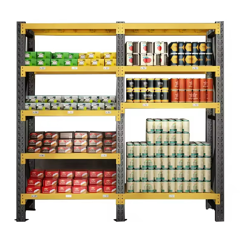 Shopping Mall Warehouse Storage Shelf Metal Garage Storage Shelves Units Racking