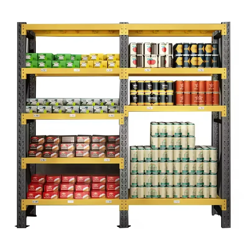 Shopping Mall Warehouse Storage Shelf Metal Garage Storage Shelves Units Racking Add layer+1200mm+100kg