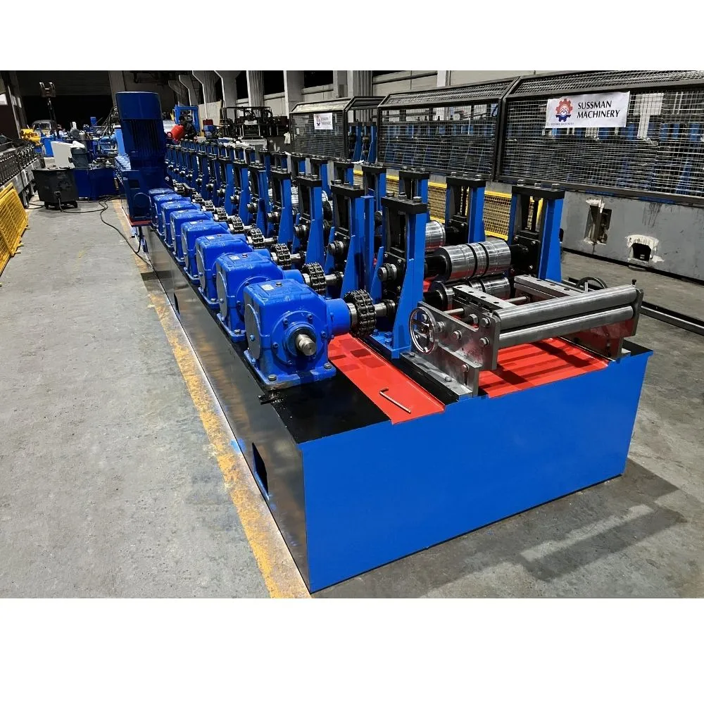 Mexico Warehouse Storage 80*60 90*70 100*70 Multiple Sizes Upright Pallet Racking Column Post Roll Forming Machine