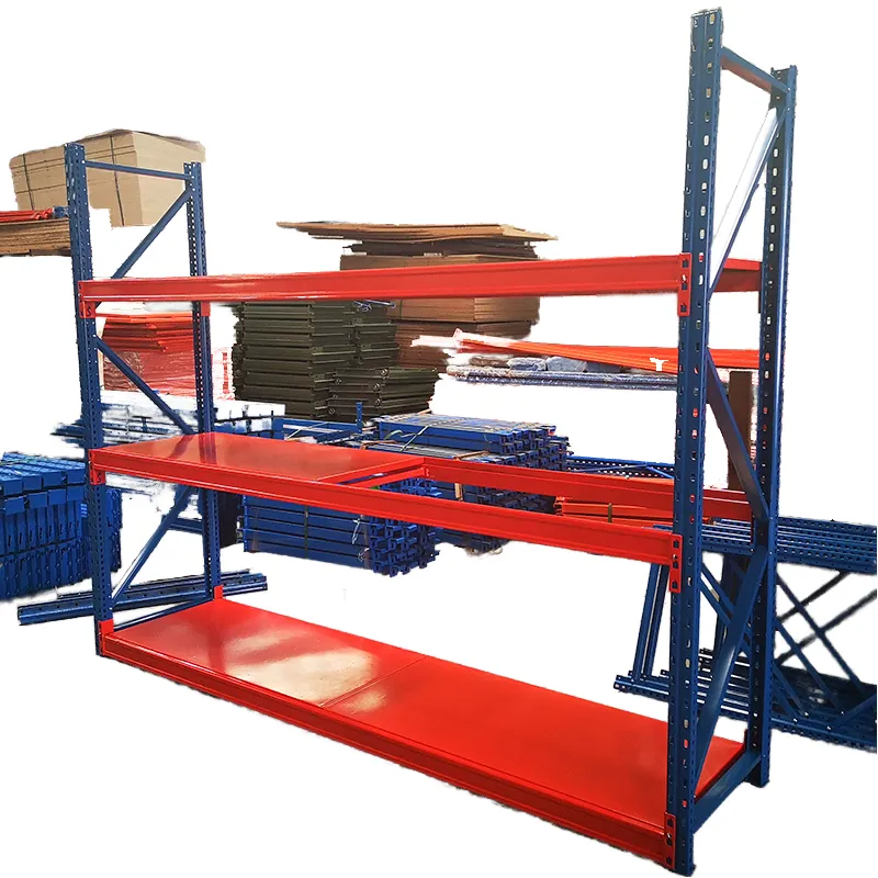 Certificated Warehouse Storage Equipment Assemble Bolted Steel Racking System Heavy Duty Shelf Rack