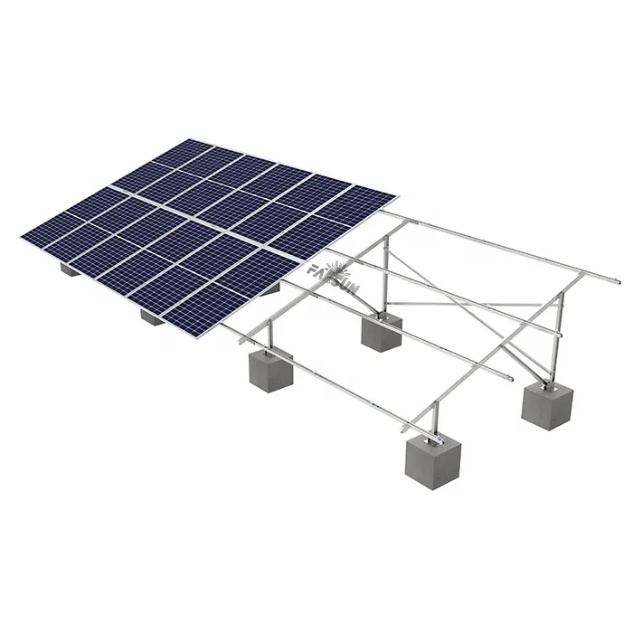 FarSun MAC Steel Solar PV Mounting System Mounting Bracket Pole