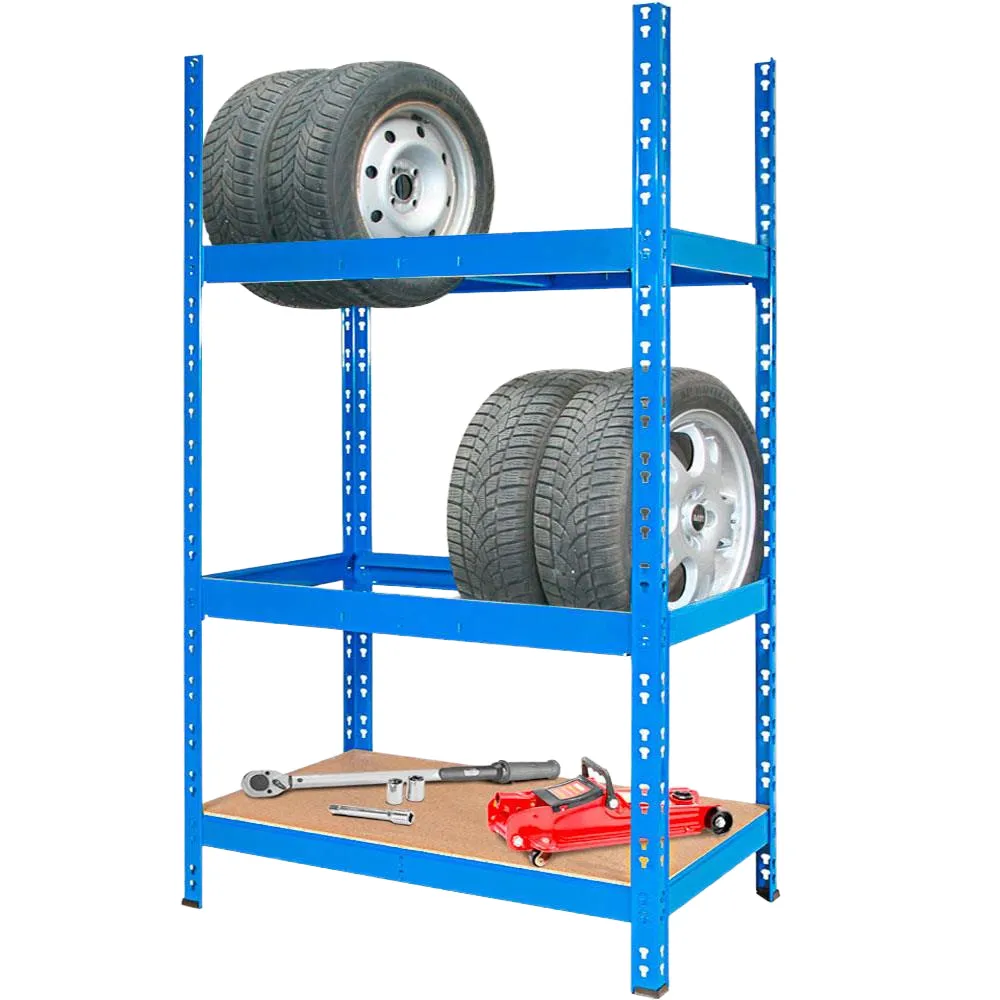 Adjustable Metal Construction 100 kg Load Capacity Per Shelf 680 mm Diameter Caster-equipped 3-tier Shelving Wheeled Shelves