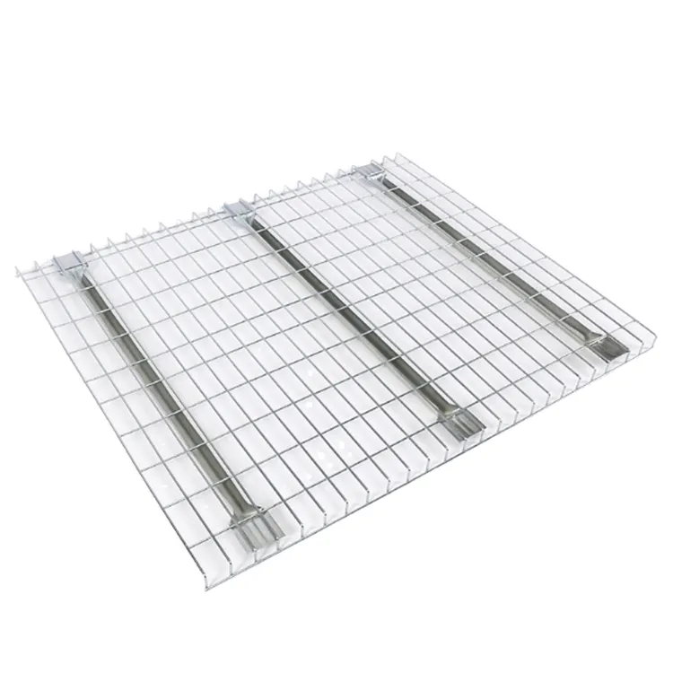 Factory Price Beam Shelving Carrier Mesh Strong Storage Wire Galvanized Shelving Mesh for Beam Shelving 42"*46"+800mm+100kg