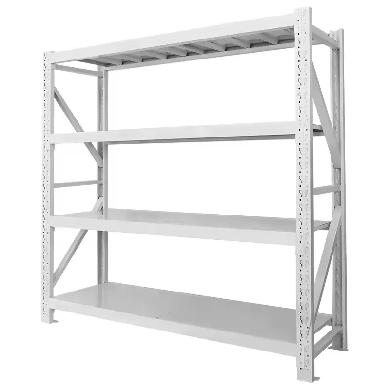 Customized Factory Supply Industrial Shelving Steel Shelves Storage Rack Warehouse Rack Multi Layer Cargo Rack for Storage Add layer+1200mm+100kg