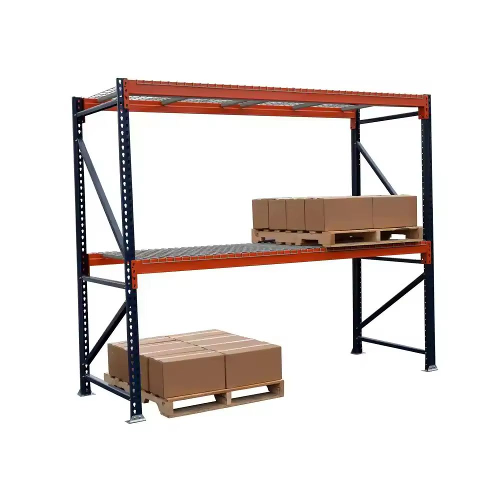 Customizable 4-Layer Metal Steel Iron Shelving Warehouse Storage Racks with Color Option Corrosion Protection Storage Cabinets