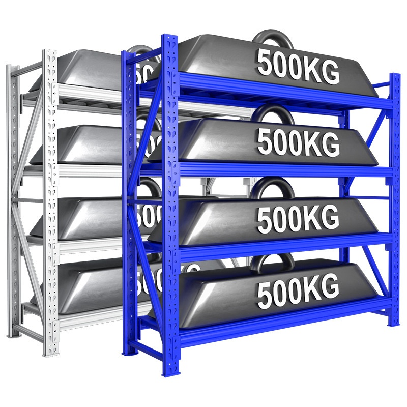 High Quality Medium Duty Steel Storage Racks Metal Garage Shelving Powder Coating for Warehouse Adjusted