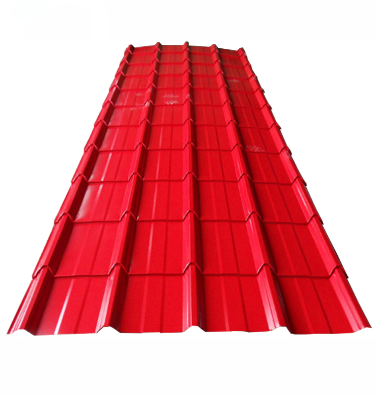 Prepainted GI PPGI Colorful Coated Sheet Corrugated Galvanized Steel Roofing Iron Sheet Roof Tiles Color Steel Roll