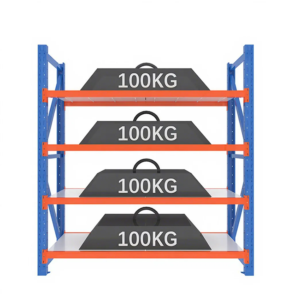 5 Layer Light Duty Steel Storage Shelving Units for Warehouse and Basement-Metal Rack Add layer+1200mm+100kg