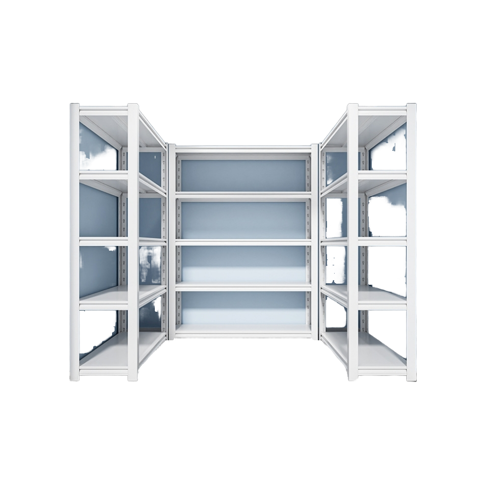 Multi-Tier Adjustable Shelving Unit Metal Boltless Custom Storage Rack Storage Racks & Shelving Units