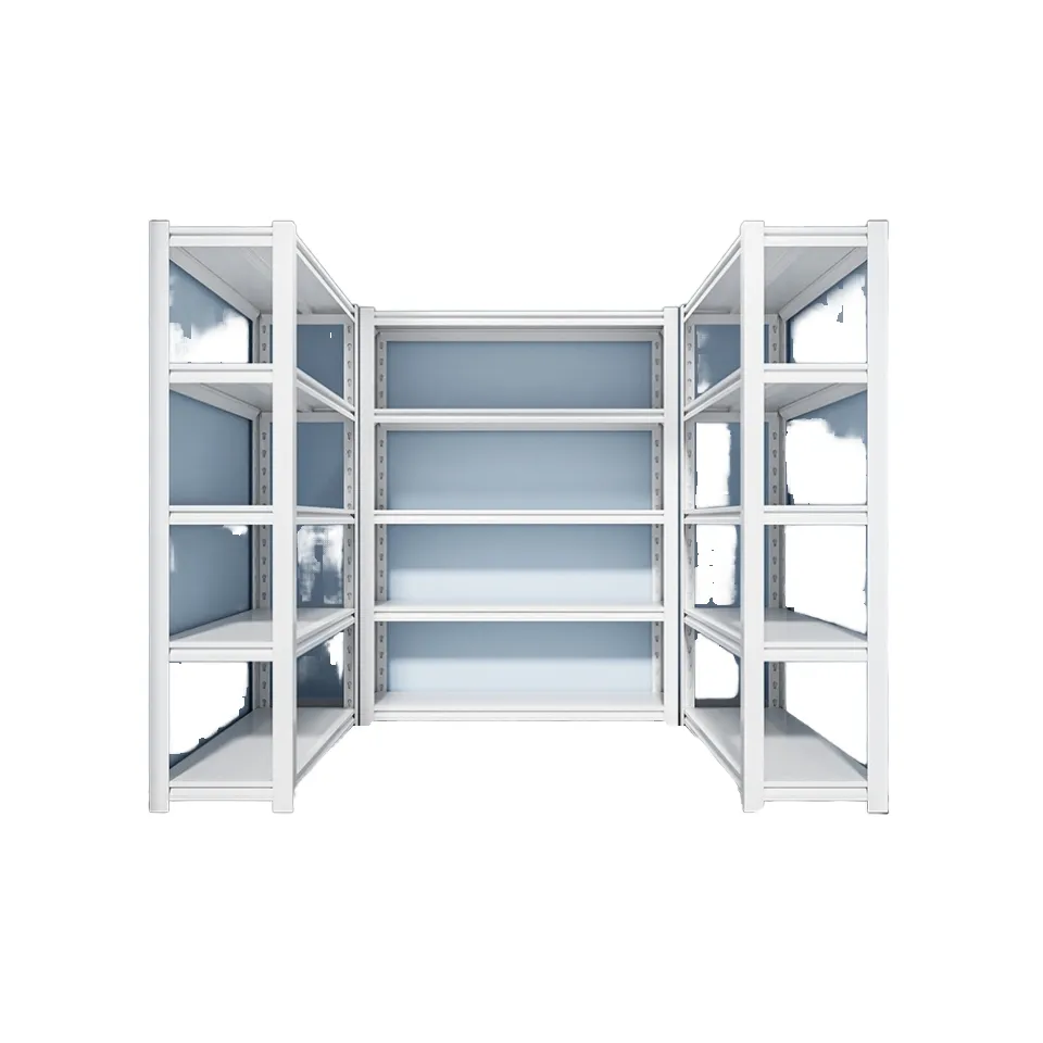 Multi-Tier Adjustable Shelving Unit Metal Boltless Custom Storage Rack Storage Racks & Shelving Units Add layer+1200mm+100kg