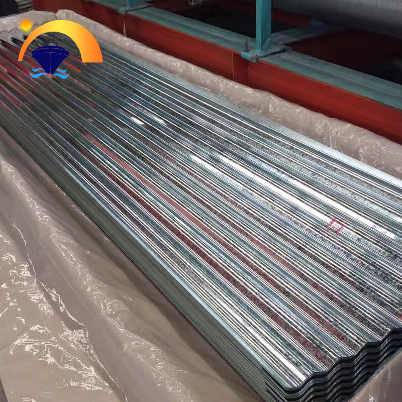 Durable GI Corrugated Sheet High Zinc Coating Weather Resistant Galvanized Roof Tile South America Export 275g/㎡ Anti-Corrosion