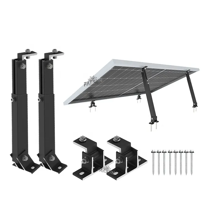 FarSun Adjustable Solar Panel Roof Mounting Structure PV Solar Array Systems Flat or Pitched+Al6005-T5 & SUS304+Ground Mounting