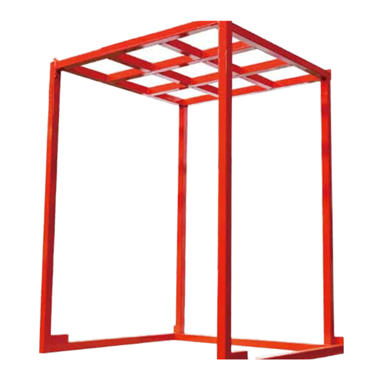 Best-Selling Commercial Warehouse Stackable Portable Demountable Powder Coating Steel Pipe Nestainer Rack