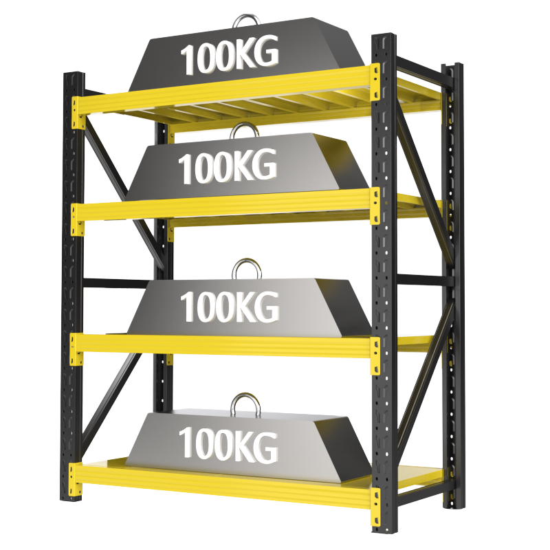 Adjustable Boltless Industrial Garage Metal Rack Storage System Warehouse Steel Shelf Units Stacking Racks Shelves