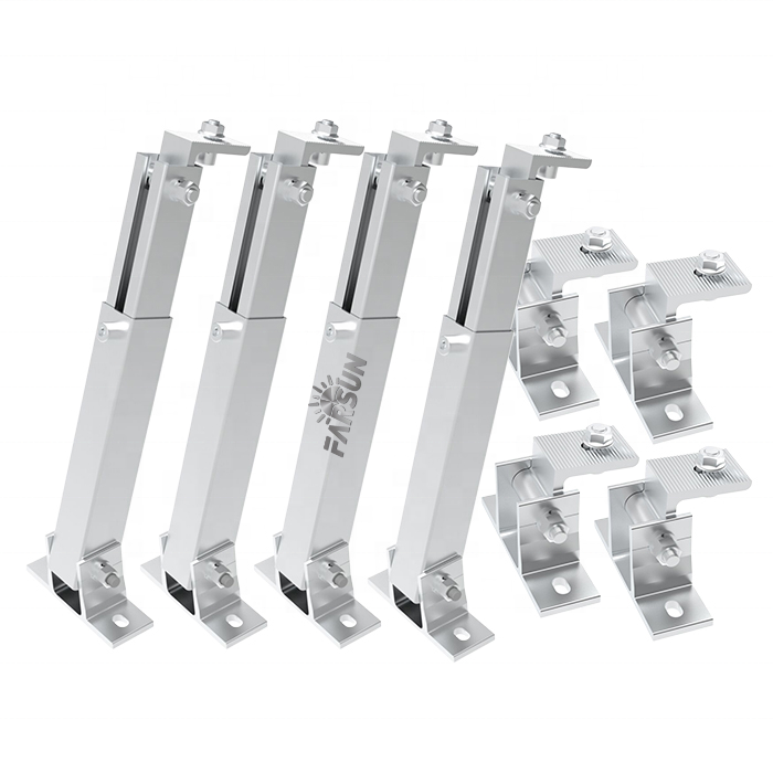FarSun Solar Rear Leg Front Leg Solar Racking Angle Adjustable