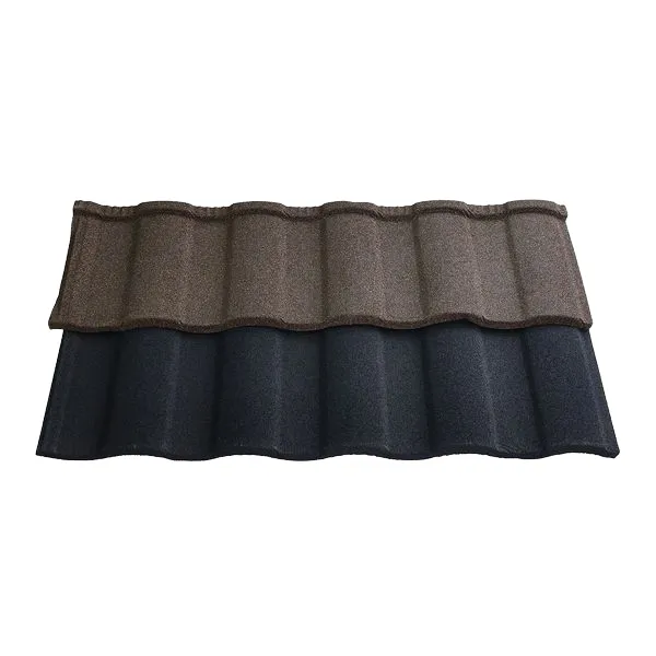 Modern Design Lightweight Metal Roofing Shingles Easy-to-Install Corrosion-Resistant Colorful Stone Style Building Square