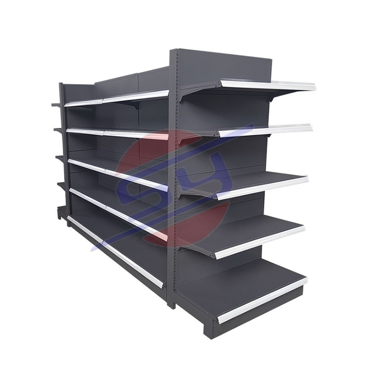 Warehouse Shelves Supermarket Rack Home Furniture Storage Shelves 4 Layer Metal Rack Garage Shelves