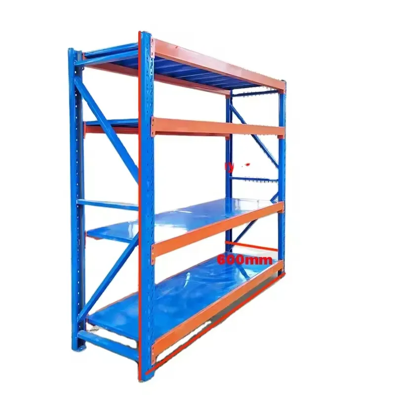 Iron Shelf Warehouse Stands Tire Racking Steel Shelves 5 Layers Automatic Warehouse Racking System Movable Rack Tire Storage 1200mm+100kg