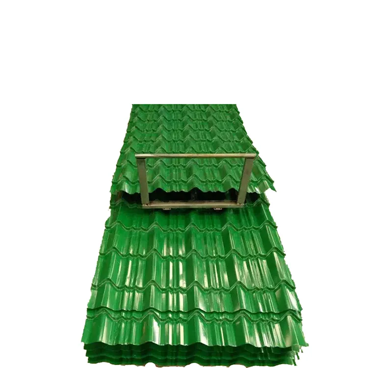 Prepainted Corrugated Galvanized Steel Sheets JIS ASTM BS Roofing to ANSI Standards for Bending Cutting Welding Services 0.14-1.5mm